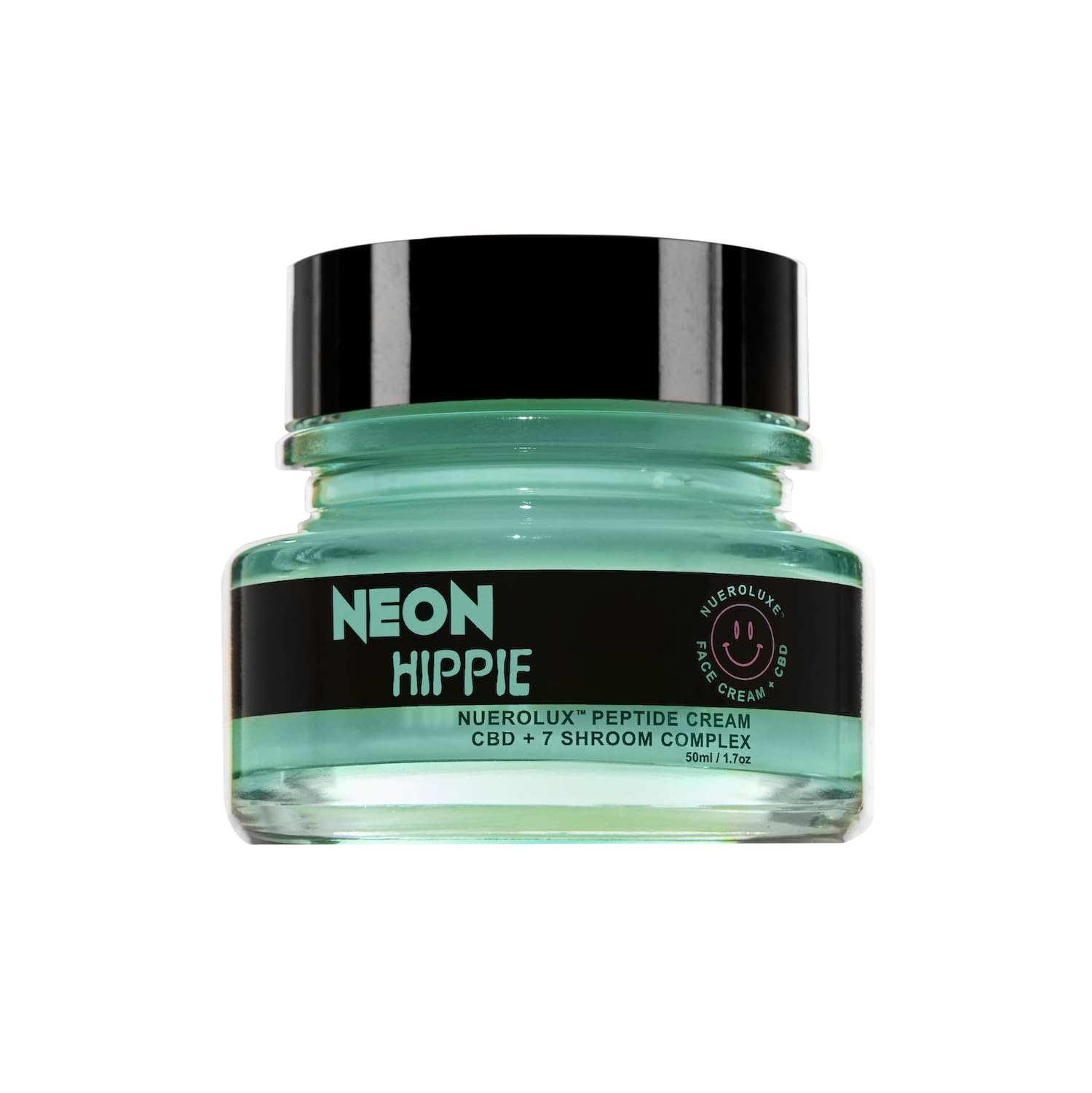 Neon Hippie Neurolux 3X peptide face cream with 7 mushroom complex